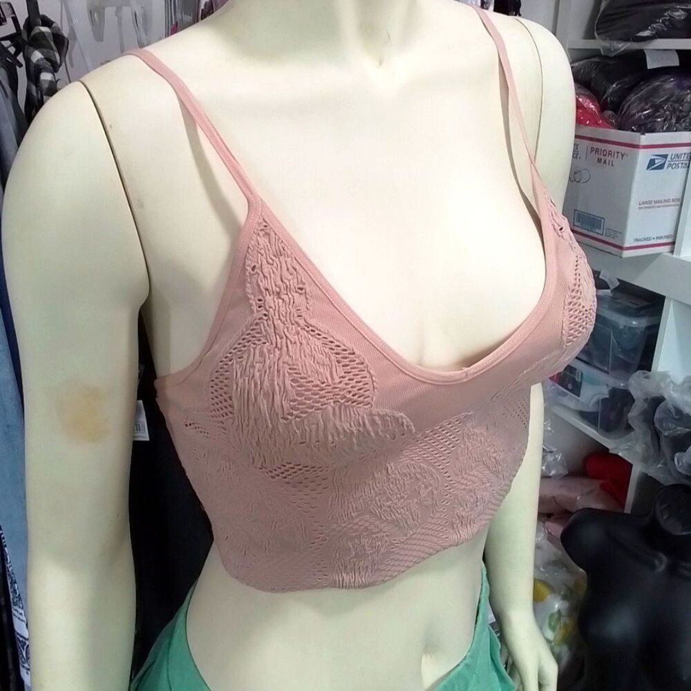 Everyday Fitted Brami Cami Crop Top NEW